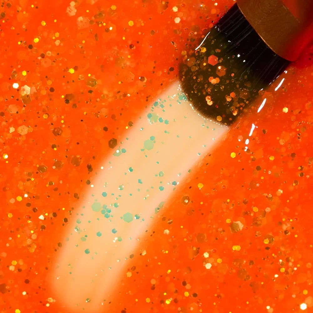 Builder Gel Cupio Glitter Neon - MORNING MIMOSA 15ml