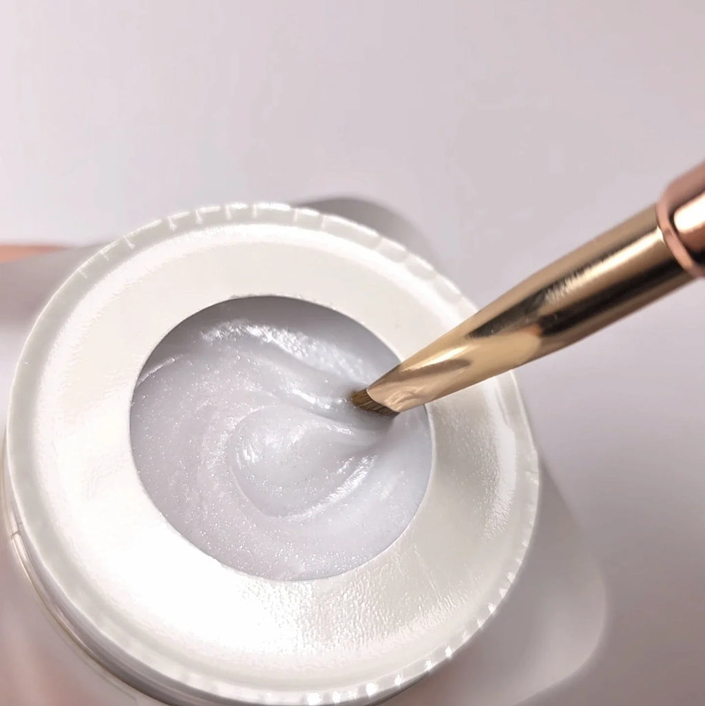 Builder Gel Cupio Make-Up Fiber - SPARKLE IVORY 15ml