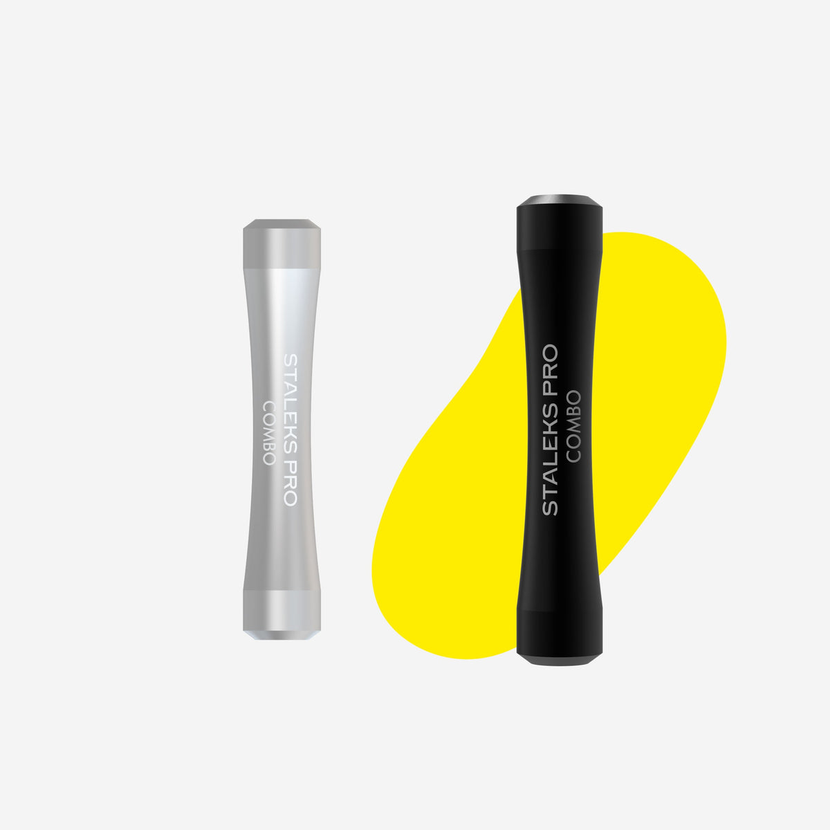 Staleks UNIQ 10b Combo - Mango de empujador negro para puntas intercambiables HPQ-10b