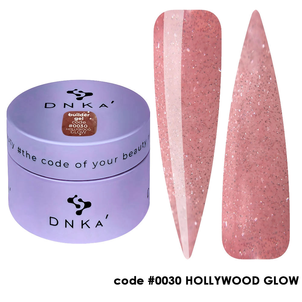 Builder Gel DNKa' 15 ml #0030 Hollywood Glow – Gel constructor | Polymnea