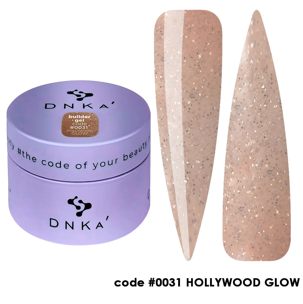 Builder Gel DNKa' 15 ml #0031 Hollywood Glow – Gel constructor | Polymnea