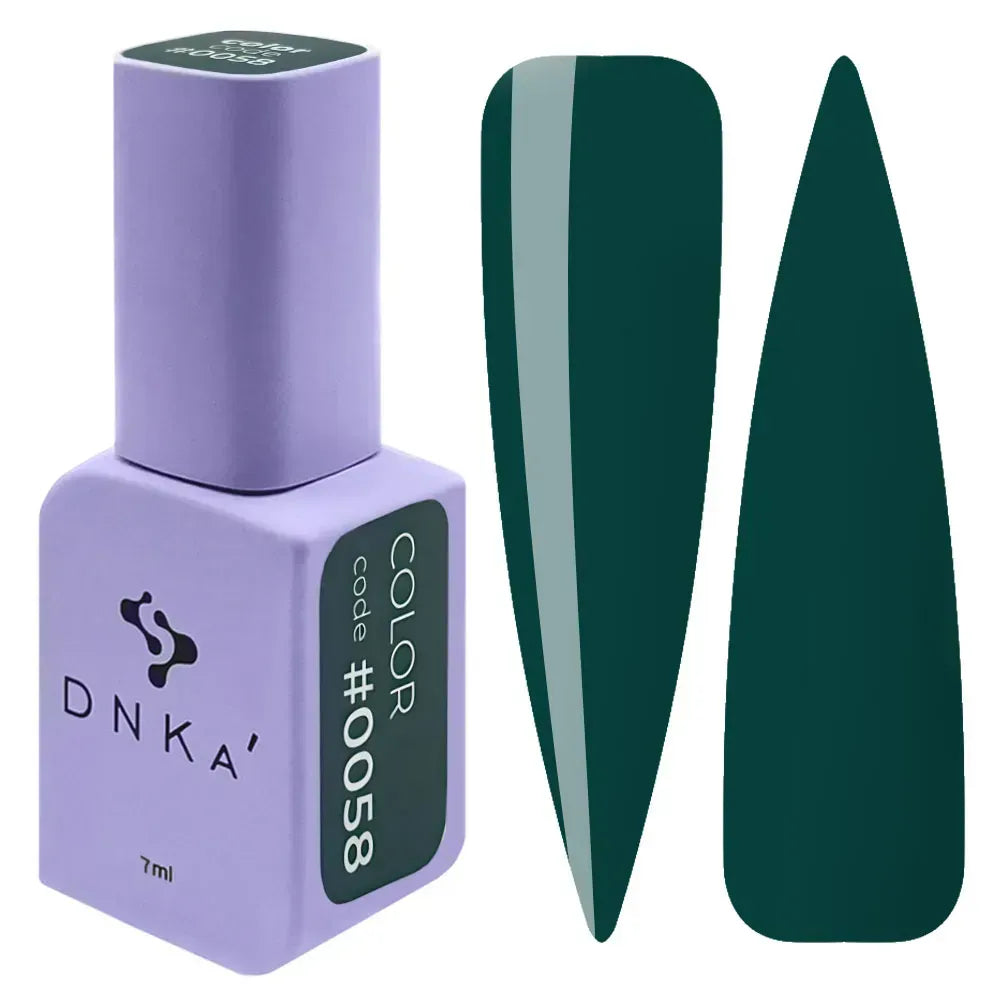 Color Gel Polish DNKa' 7 ml #0058 – Esmalte semipermanente | Polymnea