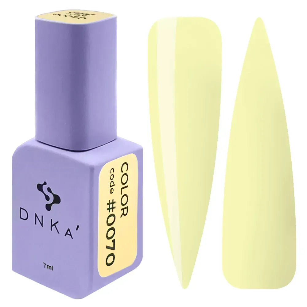 Color Gel Polish DNKa' 7 ml #0070 – Esmalte semipermanente | Polymnea
