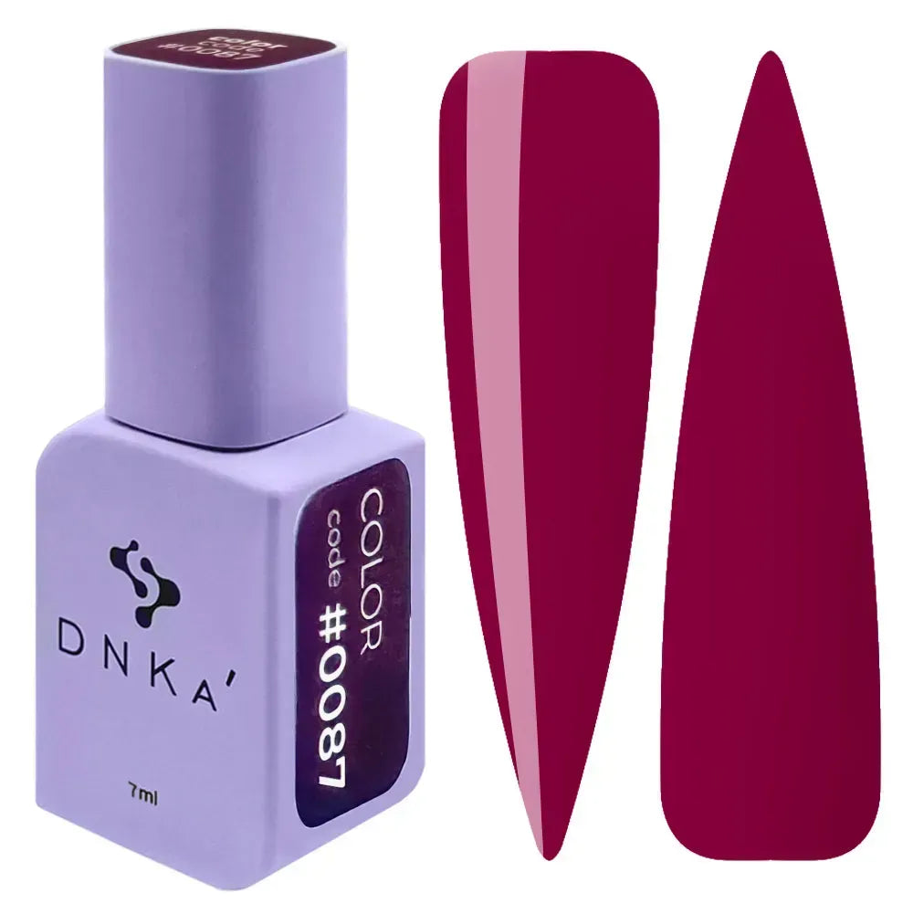 Color Gel Polish DNKa' 7 ml #0087 – Esmalte semipermanente | Polymnea