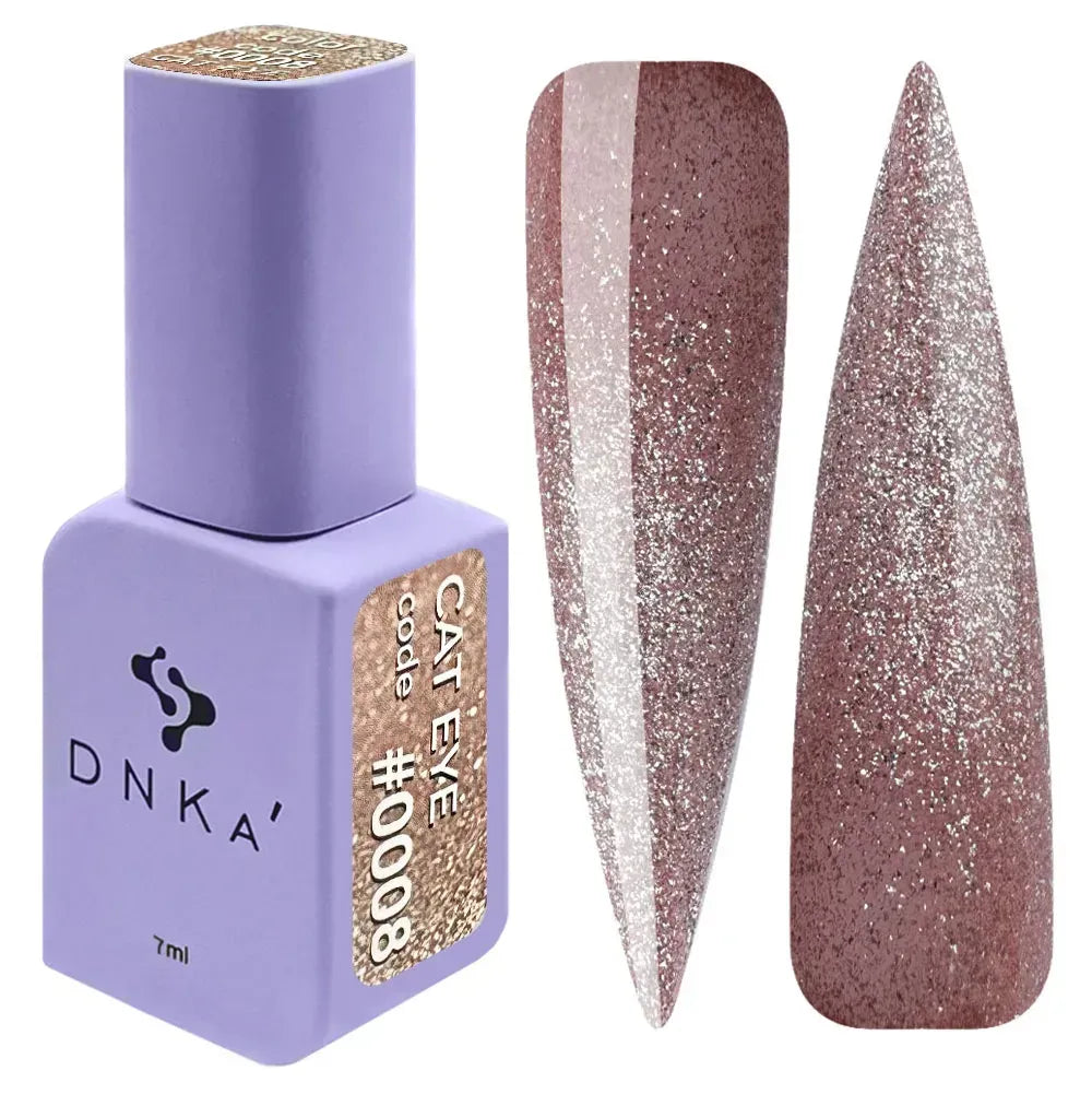 Color Gel Polish DNKa' 7 ml Cat's Eye #0010 – Esmalte semipermanente | Polymnea