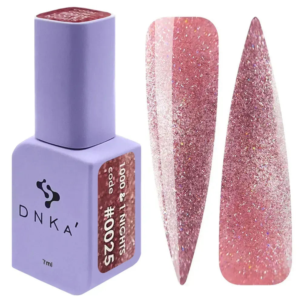 Color Gel Polish DNKa' 7 ml Cat's Eye #0158 - 1000&1 Nights – Esmalte semipermanente | Polymnea