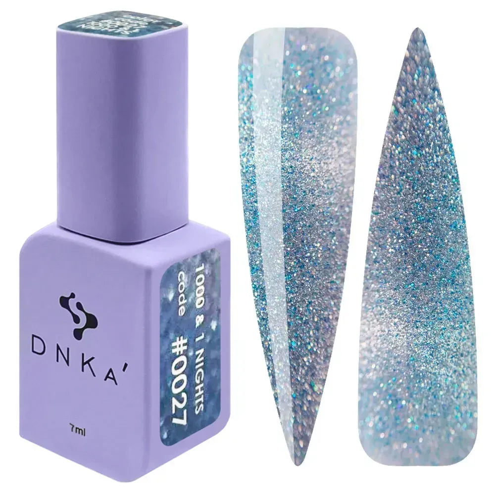 Color Gel Polish DNKa' 7 ml Cat's Eye #0160 - 1000&1 Nights – Esmalte semipermanente | Polymnea