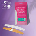 Limas Desechables Blancas Para Uñas De Media Luna EXPERT 40 STALEKS DFE-40-100w (30 uds.) – Limas de manicura | Polymnea
