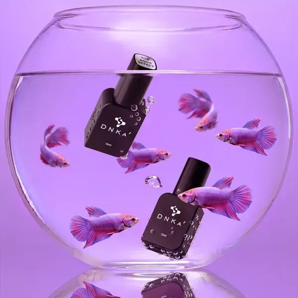 Efecto agua en uñas con Top Aqua Effect DNKa'
