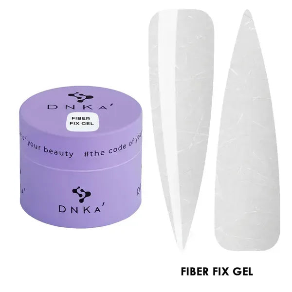 Fiber Fix Gel DNKa' 5 ml gel con fibras para reparar uñas