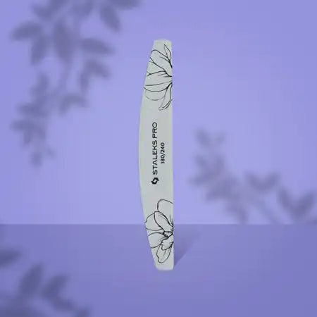 Crescent Mineral Nail File EXPERT 40 (25 pcs) STALEKS NFE-40-180/240-25 – Herramientas de manicura Staleks | Polymnea