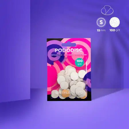Recargas Blancas Para Disco De Pedicura (50 uds) PODODISC STALEKS PRO S PDF-15-100w – Herramientas de manicura Staleks | Polymnea