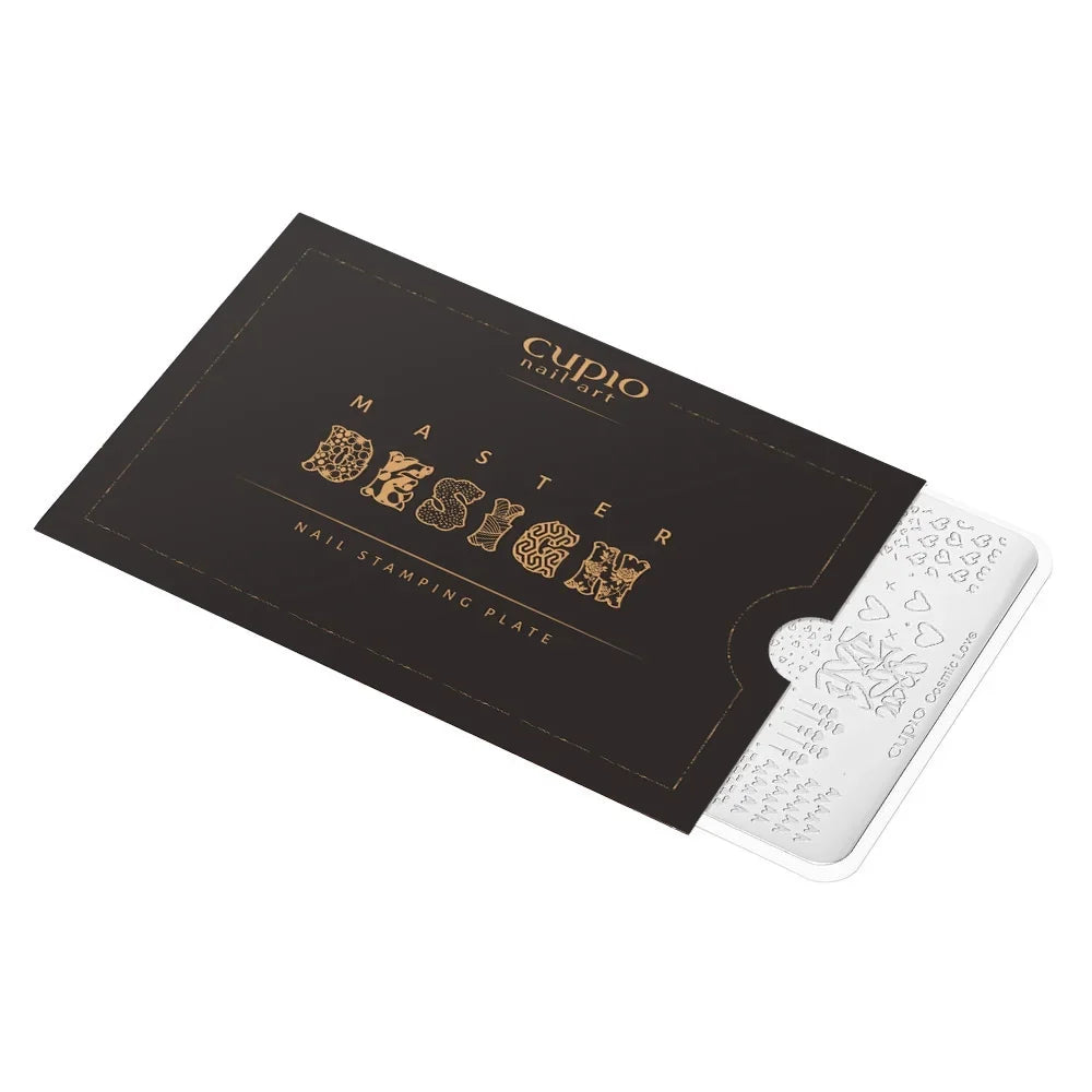 Placa de Stamping Cupio Master Design - Cosmic Love