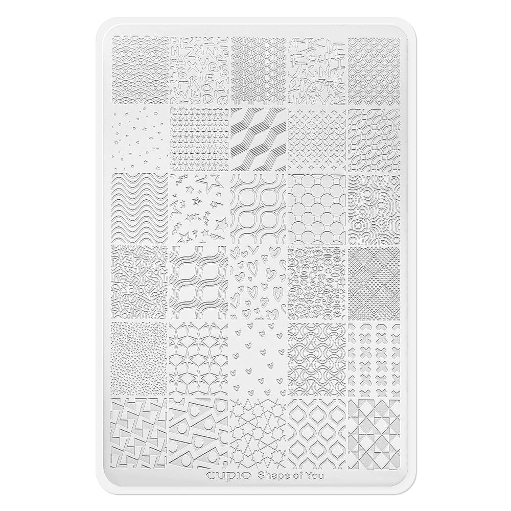 Placa de Stamping Cupio Master Design - Shape of You