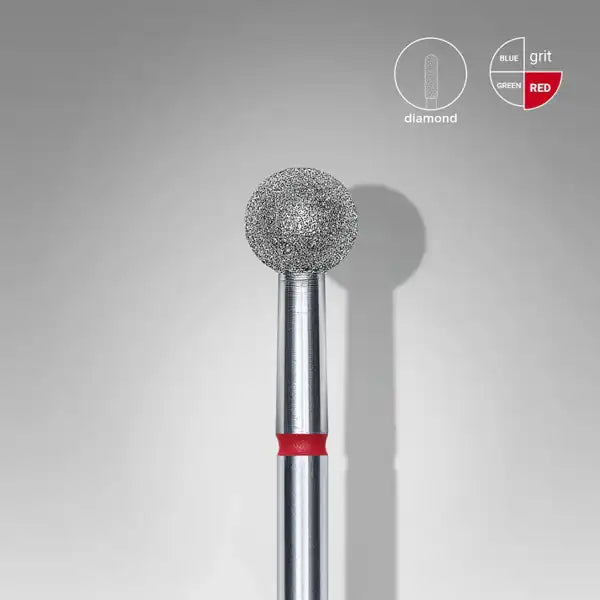 Punta Diamante, «Bola» 5 Mm STALEKS FA01R050 – Herramientas de manicura Staleks | Polymnea