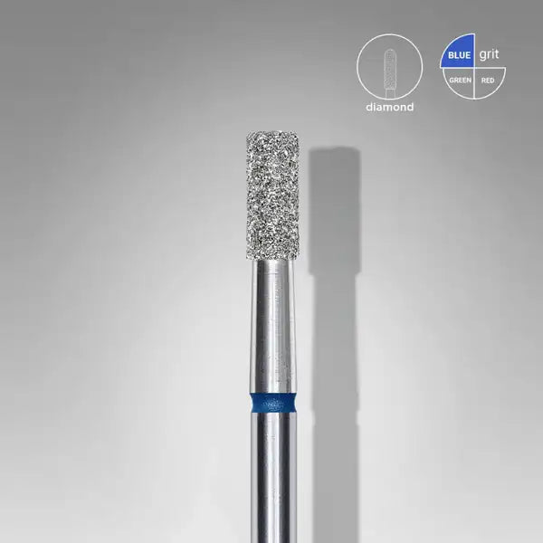 Punta Diamante, «Cilindro» 2.5 Mm STALEKS FA20B025/6 – Herramientas de manicura Staleks | Polymnea