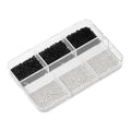 Set de caviar para uñas Cupio Black & Silver